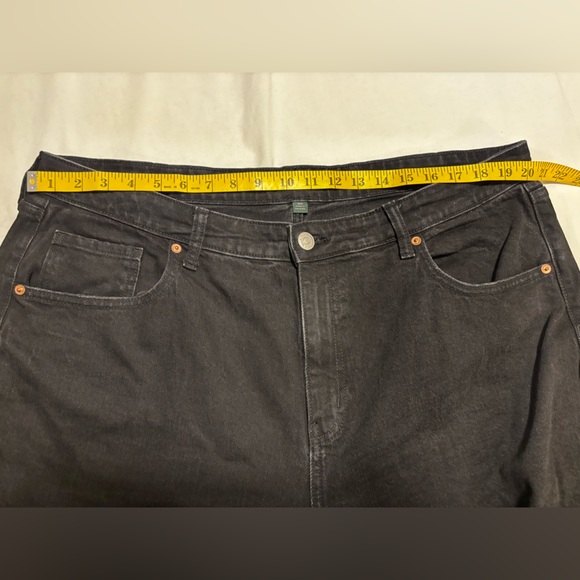 Wild Fable black Highest Rise baggy distressed jeans, 18W - Picture 5 of 15